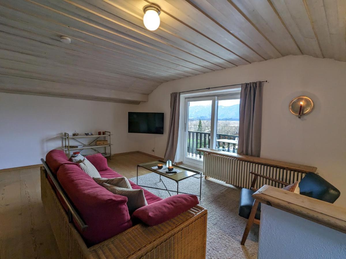 Ferienwohnung Murnauer Moos Murnau am Staffelsee Bagian luar foto